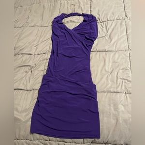 Purple dress
